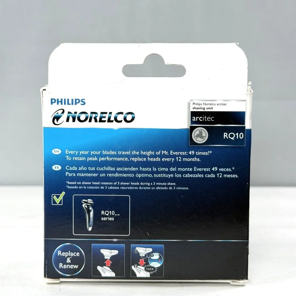 PHILIPS NORELCO ARCITEC RQ10 Genuine Shaver HEAD 1050X 1059X 1090X 1060X / New